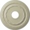 Ekena Millwork Dublin Ceiling Medallion (Fits Canopies up to 8 1/4"), 15 3/8"OD x 3 5/8"ID x 1"P, Clear Yellow CM15DUCYF - alternate 1